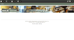 Desktop Screenshot of highlinebookstore.com
